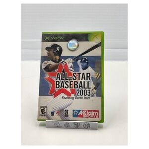 Microsoft Xbox All-Star Baseball 2003‎ Derek Jeter Complete CIB